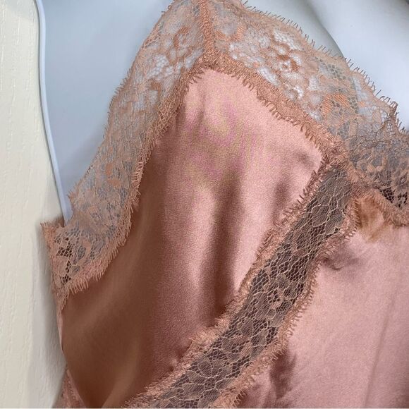 Victoria’s Secret Lightweight Camisole Top Dusty Rose Pink Adjustable Strap XL - Picture 4 of 16